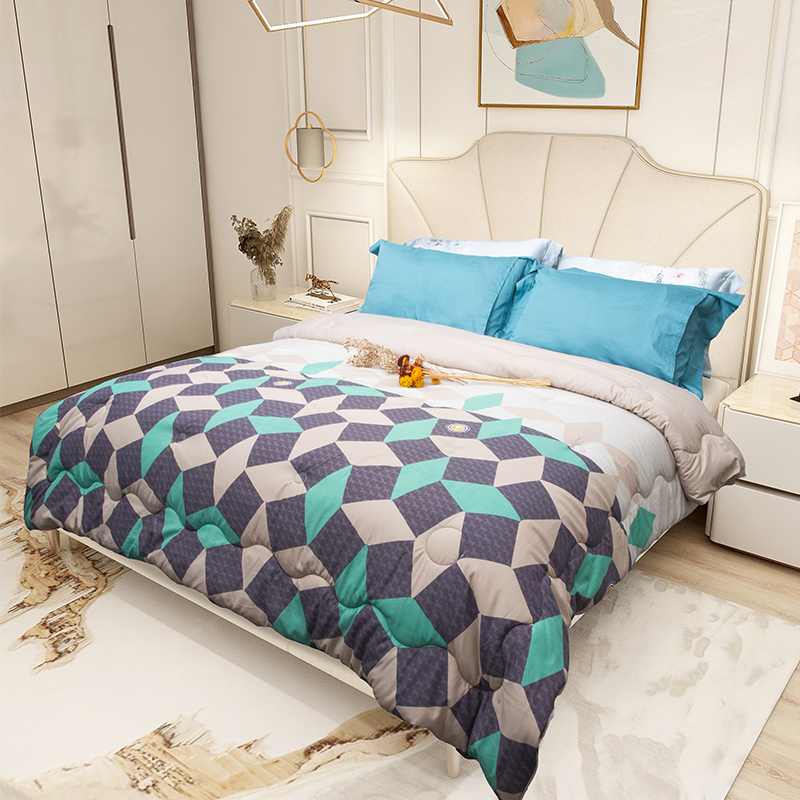 赢家体育色空间健康保暖被