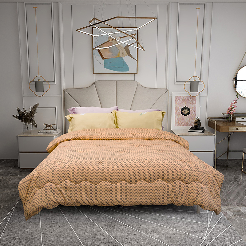 赢家体育概念健康保暖被（土黄）