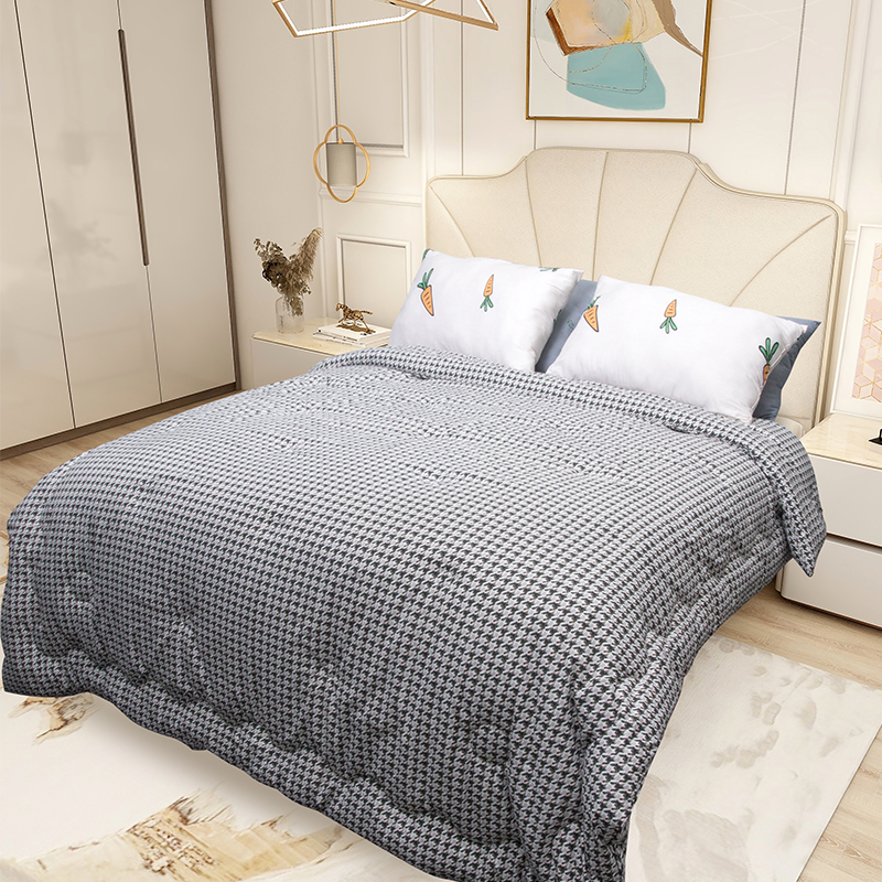 赢家体育千鸟格健康保暖被